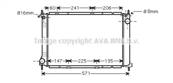 Теплообменник (AVA QUALITY COOLING: DN2250)