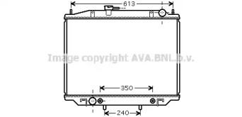 Теплообменник (AVA QUALITY COOLING: DN2262)