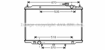 Теплообменник (AVA QUALITY COOLING: DN2266)