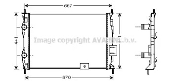 Теплообменник (AVA QUALITY COOLING: DN2279)