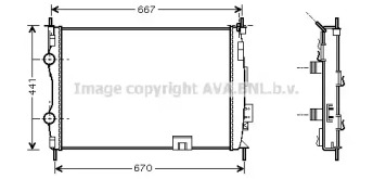 Теплообменник (AVA QUALITY COOLING: DN2280)