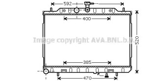 Теплообменник (AVA QUALITY COOLING: DN2293)