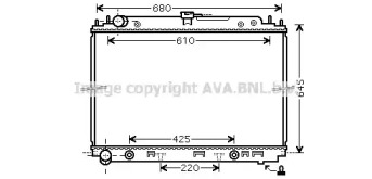 Теплообменник (AVA QUALITY COOLING: DN2297)