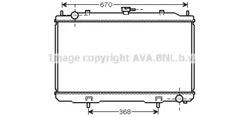 Теплообменник (AVA QUALITY COOLING: DN2324)