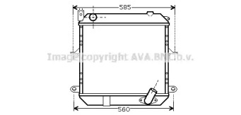 Теплообменник (AVA QUALITY COOLING: DN2327)