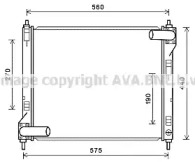 Теплообменник (AVA QUALITY COOLING: DN2354)