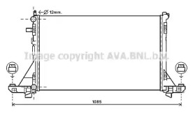 Теплообменник (AVA QUALITY COOLING: DN2381)