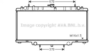 Теплообменник (AVA QUALITY COOLING: DN2394)