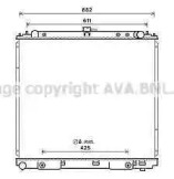 Теплообменник (AVA QUALITY COOLING: DN2399)