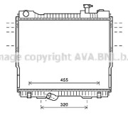 Теплообменник (AVA QUALITY COOLING: DN2418)