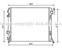 Теплообменник (AVA QUALITY COOLING: DN2424)