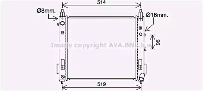 Теплообменник (AVA QUALITY COOLING: DN2440)