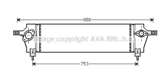 Теплообменник (AVA QUALITY COOLING: DN4333)