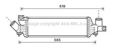 Теплообменник (AVA QUALITY COOLING: DN4337)