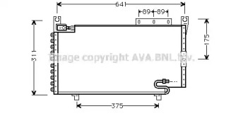 Конденсатор (AVA QUALITY COOLING: DN5162)