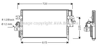 Конденсатор (AVA QUALITY COOLING: DN5165)