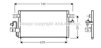 Конденсатор (AVA QUALITY COOLING: DN5178)