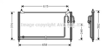 Конденсатор (AVA QUALITY COOLING: DN5200)