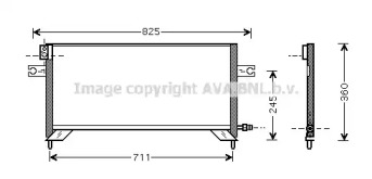 Конденсатор (AVA QUALITY COOLING: DN5204)