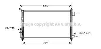 Конденсатор (AVA QUALITY COOLING: DN5251)