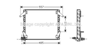 Конденсатор (AVA QUALITY COOLING: DN5272)