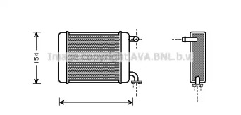 Теплообменник (AVA QUALITY COOLING: DN6072)