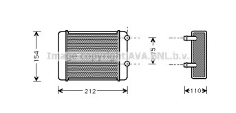 Теплообменник (AVA QUALITY COOLING: DN6089)