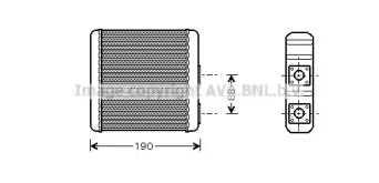 Теплообменник (AVA QUALITY COOLING: DN6133)