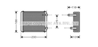 Теплообменник (AVA QUALITY COOLING: DN6225)