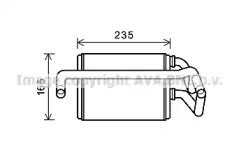 Теплообменник (AVA QUALITY COOLING: DN6405)