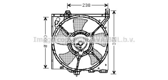 Вентилятор (AVA QUALITY COOLING: DN7501)