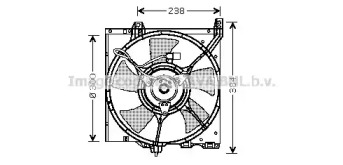 Вентилятор (AVA QUALITY COOLING: DN7504)