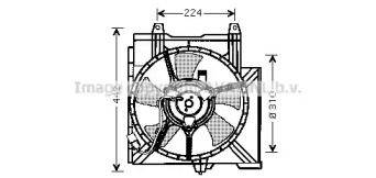 Вентилятор (AVA QUALITY COOLING: DN7508)