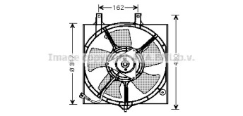 Вентилятор (AVA QUALITY COOLING: DN7510)