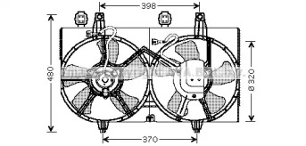 Вентилятор (AVA QUALITY COOLING: DN7511)