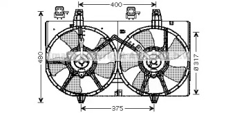 Вентилятор (AVA QUALITY COOLING: DN7512)