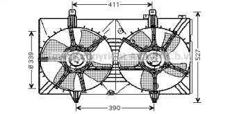 Вентилятор (AVA QUALITY COOLING: DN7518)