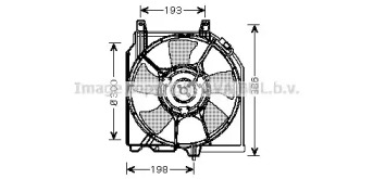 Вентилятор (AVA QUALITY COOLING: DN7521)