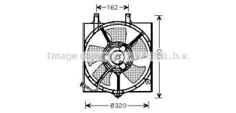 Вентилятор (AVA QUALITY COOLING: DN7522)