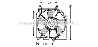 Вентилятор (AVA QUALITY COOLING: DN7524)