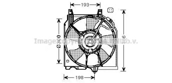 Вентилятор (AVA QUALITY COOLING: DN7527)