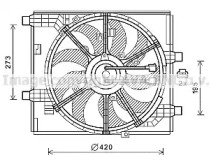 Вентилятор (AVA QUALITY COOLING: DN7531)