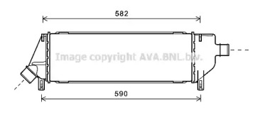 Теплообменник (AVA QUALITY COOLING: DNA4360)