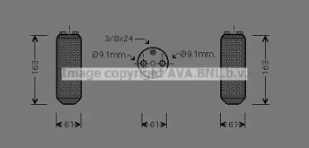 Осушитель (AVA QUALITY COOLING: DND037)