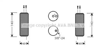 Осушитель (AVA QUALITY COOLING: DND082)