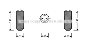 Осушитель (AVA QUALITY COOLING: DND208)