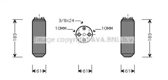 Осушитель (AVA QUALITY COOLING: DND231)