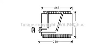 Испаритель (AVA QUALITY COOLING: DNV374)