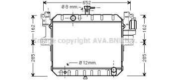 Теплообменник (AVA QUALITY COOLING: DU2040)