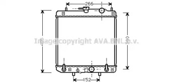 Теплообменник (AVA QUALITY COOLING: DU2045)